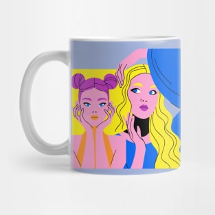 Pop Art Girl Mug